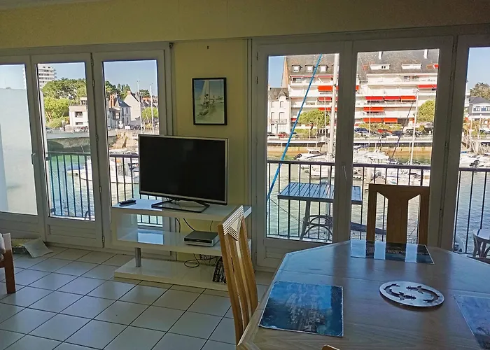 דירה Surcouflepouliguen 60m2 Sur Le Port 4 Personnes לה פוליגן